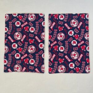 Boston Red Sox Themed Handcrafted Place Mats Set of 2